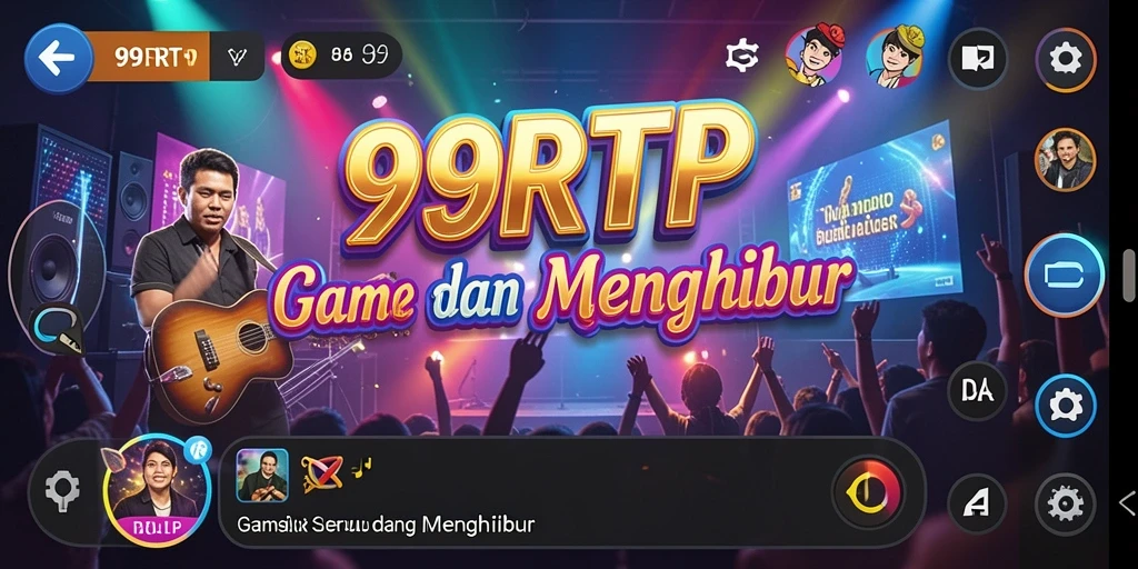 Screenshot gameplay menunjukkan pemain menikmati musik dengan interaksi yang menarik.