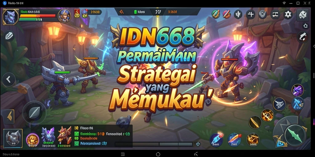 Gameplay mendebarkan IDN668 dalam dunia strategi yang penuh tantangan.