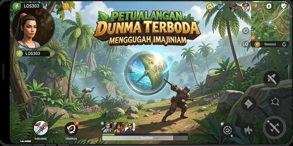 Menampilkan gameplay mendebarkan di dunia terbuka LOS303.