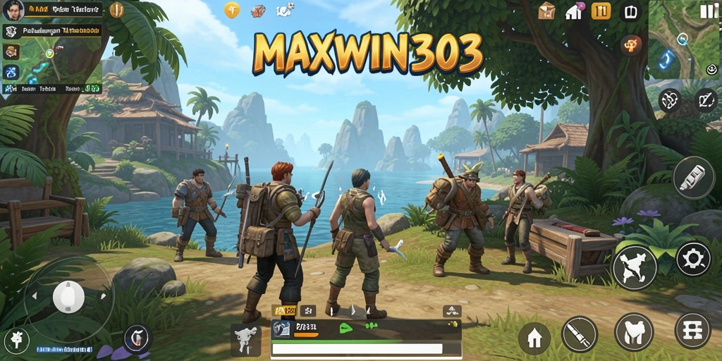 Tampilan gameplay <strong>MAXWIN303</strong> yang menarik di dunia terbuka.