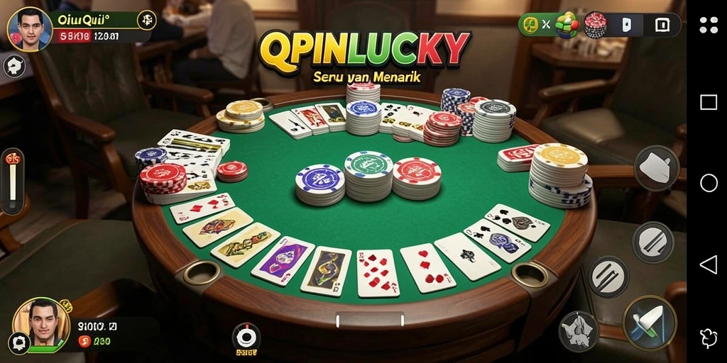 Tampilan gameplay seru QiuQiu di SPINLUCKY.